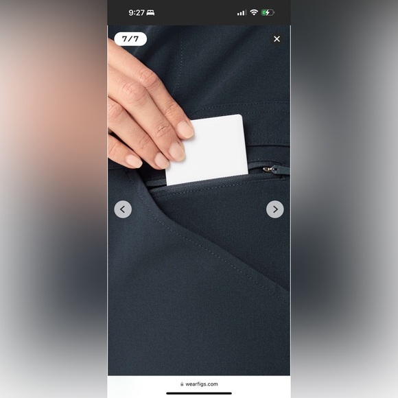 FIGS Rafaela Cargo ScrubJumpsuit - Picture 7 of 8